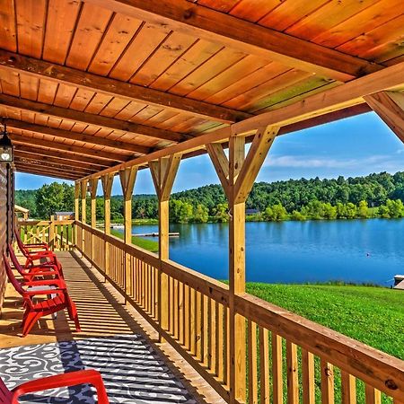 Cozy Lakefront Cabin With On-Site Waterfall And Hiking Villa Cub Run Kültér fotó