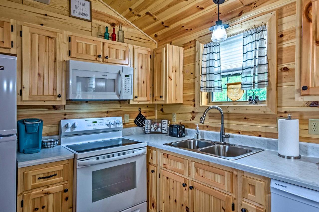 Cozy Lakefront Cabin With On-Site Waterfall And Hiking Villa Cub Run Kültér fotó