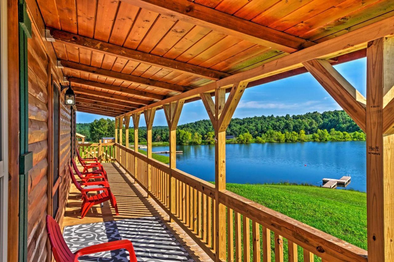 Cozy Lakefront Cabin With On-Site Waterfall And Hiking Villa Cub Run Kültér fotó