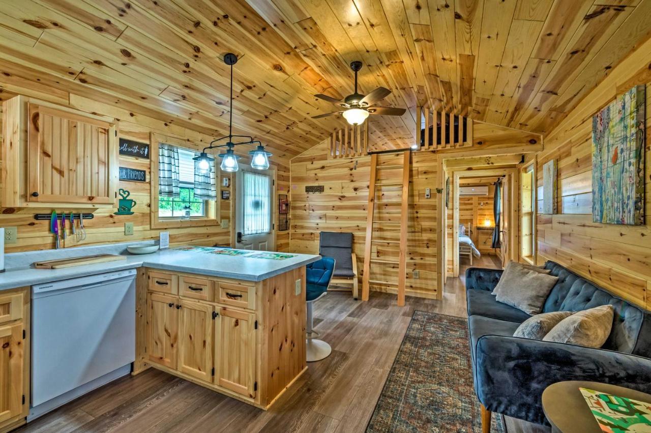 Cozy Lakefront Cabin With On-Site Waterfall And Hiking Villa Cub Run Kültér fotó
