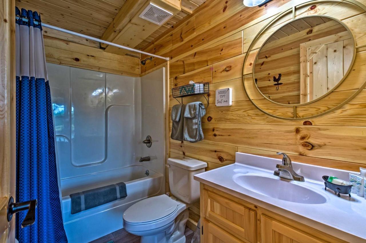 Cozy Lakefront Cabin With On-Site Waterfall And Hiking Villa Cub Run Kültér fotó