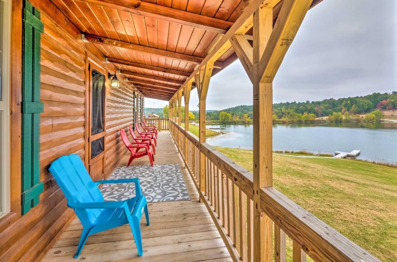 Cozy Lakefront Cabin With On-Site Waterfall And Hiking Villa Cub Run Kültér fotó